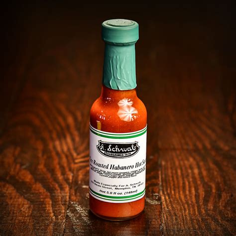 Fire Roasted Habanero Hot Sauce 5oz A Schwab