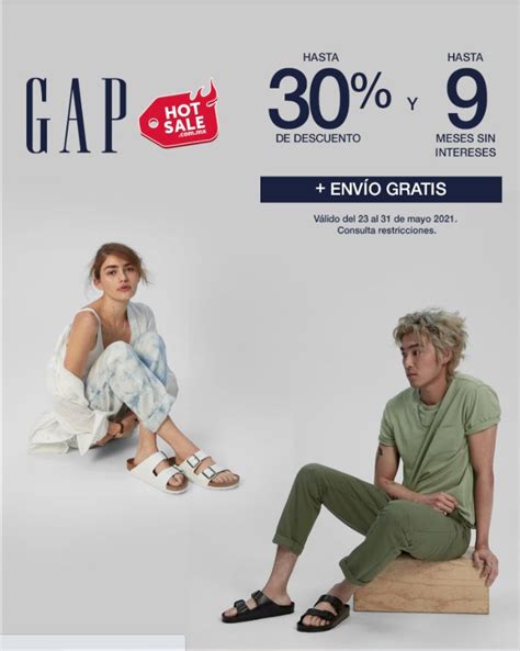 GAP Hot Sale 2021 Hasta 30 De Descuento Y Hasta 9 Msi