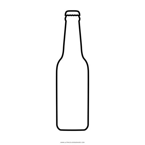 Bottle Coloring Page Ultra Coloring Pages