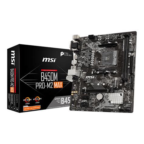 MSI B450M PRO M2 MAX - Blossom Toko Komputer - Malang
