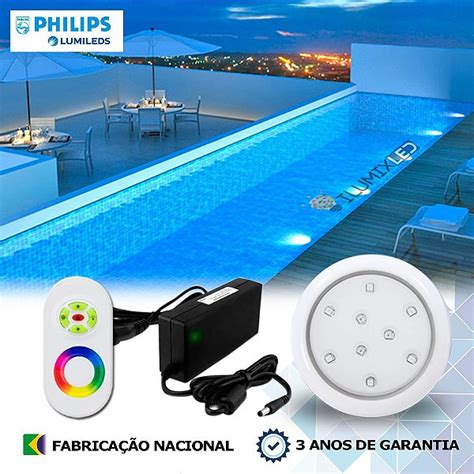 Kit Completo de Iluminação LED RGB para Piscinas ILUMIXLED BR