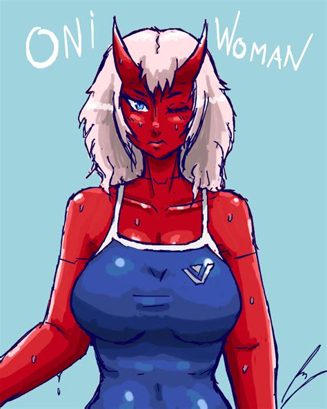 Oni Woman Swimsuit By Borockman On Deviantart