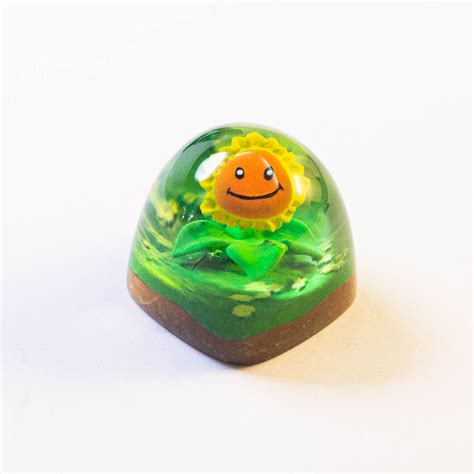 Keycap Artisan N T B N Ph M C Plants Vs Zombies Sunflower