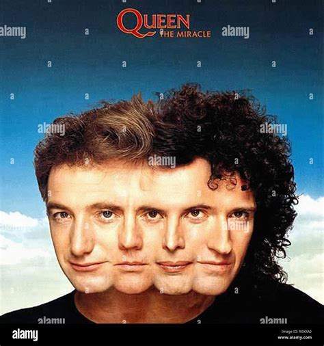 QUEEN - THE MIRACLE - Vintage cover album Stock Photo - Alamy