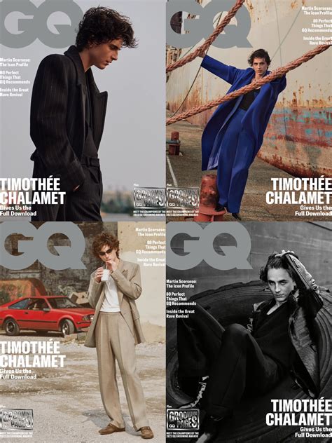 BRITISH GQ Magazine November 2023 Timothee Chalamet, 54% OFF