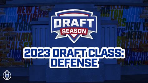 Draft Season | 2023 Draft Class: Defense