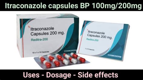 Itraconazole Capsules Bp Mg Mg Youtube