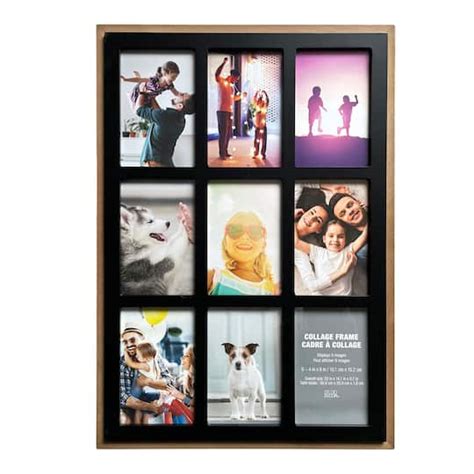 9 Opening Black And Brown 4 X 6 Collage Frame By Studio Décor® Michaels