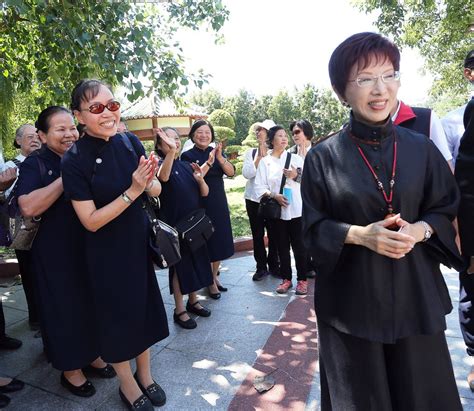 洪秀柱出席天台山20周年慶 道親夾道歡迎 家國主義 家主政治 中華家國 Udn城市