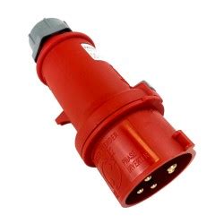 Stecker Mit Phasenwender ProTOP 16A 5P 6h IP44 400V Mennekes 3319A