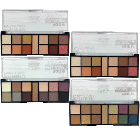 Paleta De Sombras Just Perfect Miss France Kit De Maquiagem Virtual