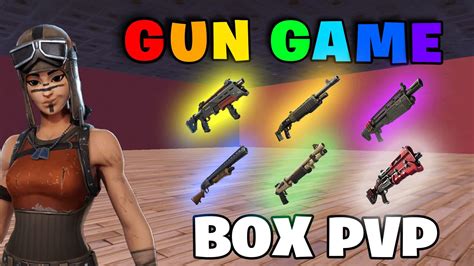 📦gun Game Box Pvp📦 Fortnite Creative Map Code Dropnite