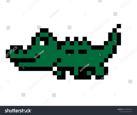 Crocodile Pixel 293 Images Photos Et Images Vectorielles De Stock