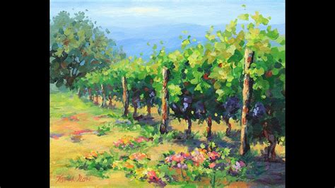 Vineyard Painting