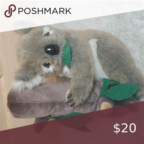 vintage  animal planet plush koala toy