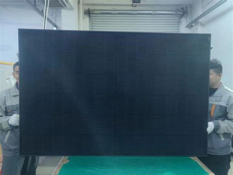 2 Glass Topcon Solar Module 420w 430w All Black Solar Panel 16bb China