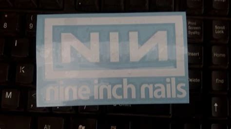 Jual Ready Stock Cutting Sticker Band Nin Nine Inch Nails Mds Di Lapak