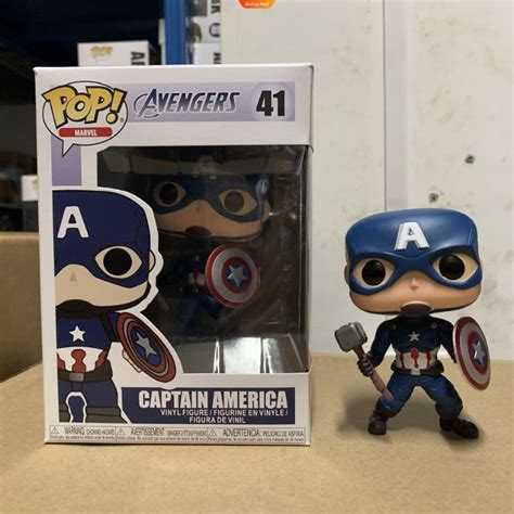 Funko Pop Marvel Capit O Am Rica Capitain America Vingadores