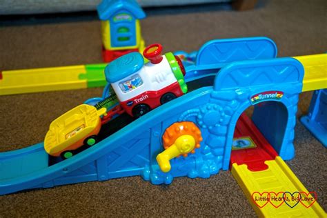 Review Vtech Toot Toot Drivers Train Station Little Hearts Big Love