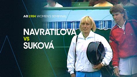 Martina Navratilova Vs Helena Sukova Australian Open Sf Ao