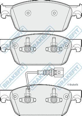 Brake Pads Set Front PD3707 Apec Blue 7E0698151 7E0698151B 7E0698151C