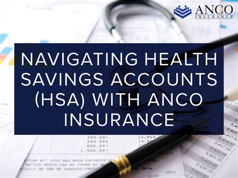 Navigating Health Savings Accounts HSAs With ANCO Insurance A Guide