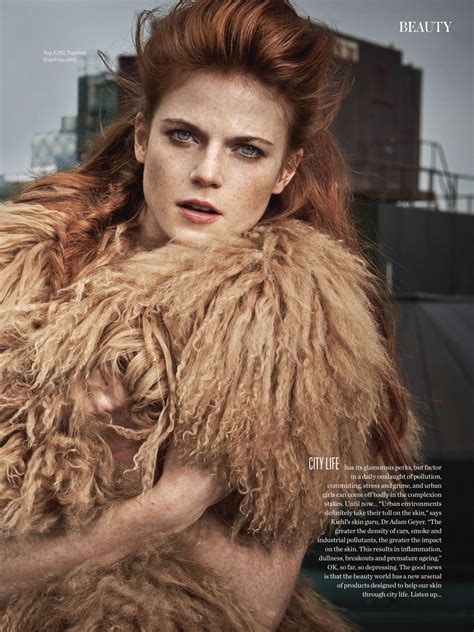 Rose Leslie - InStyle Magazine (UK) - November 2014 Issue • CelebMafia