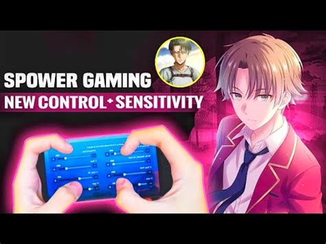 Spower Gaming Control Code Spower New Sensitivity Code 2022 BGMI