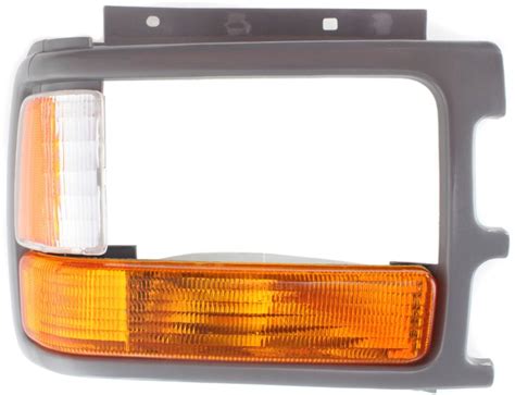 Park Light For Dodge Dakota 1991 1996 Right Passenger Lens And Housing With Gray Headlight