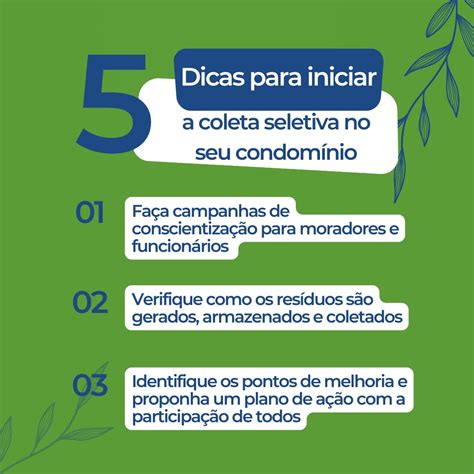 5 ideias para implantar a coleta seletiva no seu condomínio Instituto