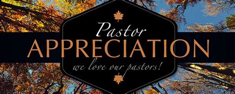 Pastor Appreciation Month — The Pastor's Soul