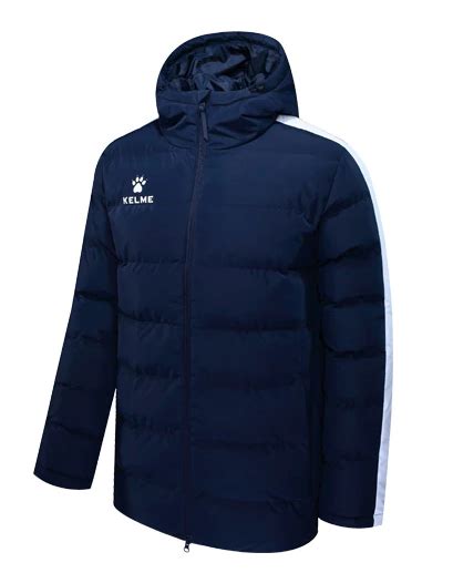 Kelme Parka Jacket Mand 90242 Marine Quiltet