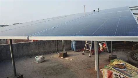 Mounting Structure Off Grid Rooftop Solar Power Plant For Residential Capacity 10 Kw At Rs