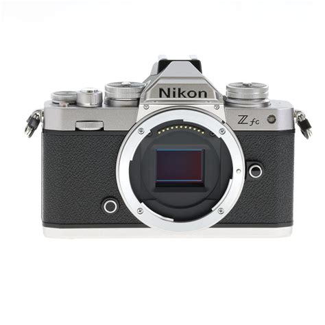 Nikon Zfc Mirrorless Dx Camera Body Black Silver Mp At Keh Camera