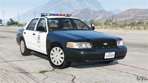 Ford Crown Victoria P71 Police Interceptor 2001〡lapd Els V46 Para Gta 5