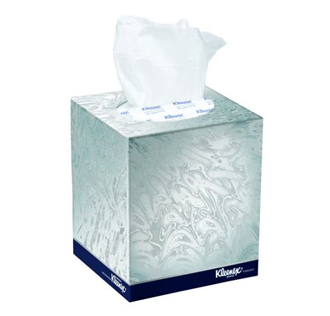 Kleenex Boutique Cube Box White Facial Tissues 36ct