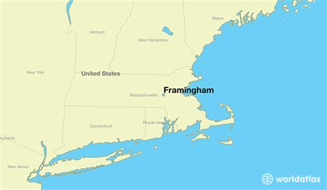 Where is Framingham, MA? / Framingham, Massachusetts Map - WorldAtlas.com