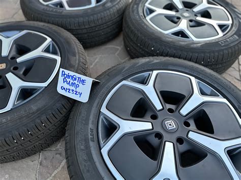 California 21 In Road Wheel And Tire Set Rivian Forum R1t R1s R2 R3 News Specs Models