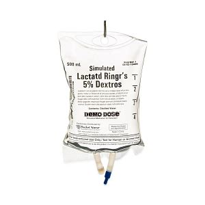 Demo Dose Lactated Ringer S And Dextrose Iv Fluids Medline