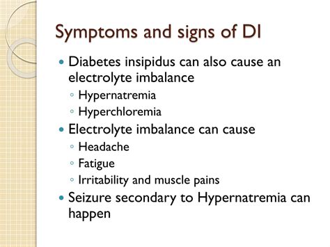 diabetes insipidus powerpoint    id