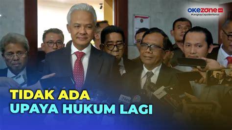 Tanggapi Putusan MK Mahfud MD Tidak Ada Upaya Hukum Lagi YouTube