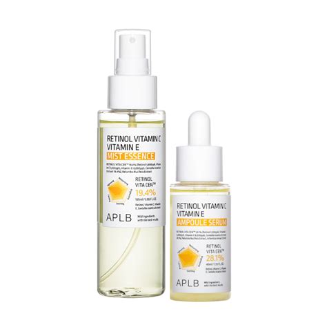 Shop APLB Retinol Vitamin C Vitamin E Ampoule Serum 40ml 1ea