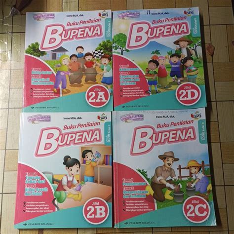 Jual Original Buku Bupena Kelas 2 Sd 2a 2b 2c 2d Sd Kurikulum 2013