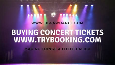 How To Buy Concert Tickets Using Trybooking Online Ordering Website