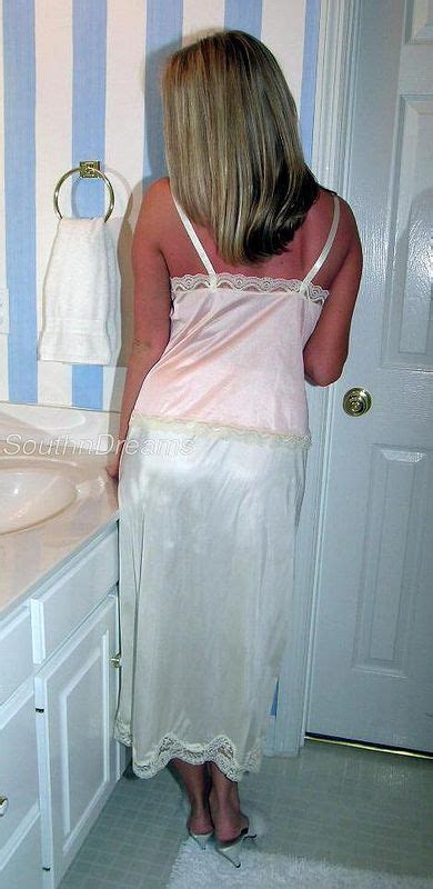 10 Slips And Nighties Ideas Night Gown Satin Slip Night Dress