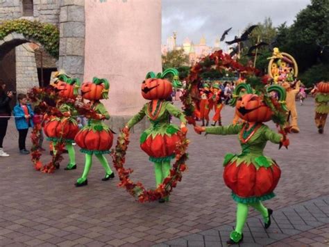 Mickeys Halloween Celebration Parade In Disneyland Paris Dedicated