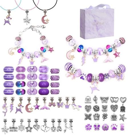 Cadeau Fille Ans Enfant Jouet Bijoux Diy Charms Bracelet Kit