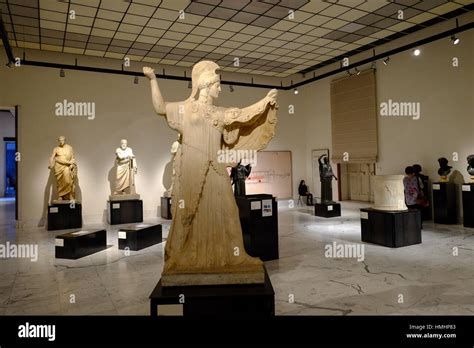 Statue Of Athena From Villa Of The Papyri In Herculaneum Naples