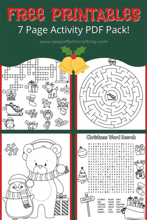 Free Christmas Worksheets Coloring Sheets Word Search And More