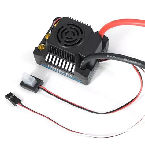 Brushless Esc With A V Bec Electric Speed Controller For Rc Car